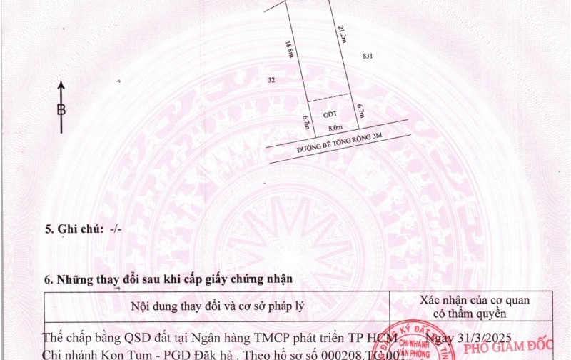 Đất thổ cư siêu ngon cho anh em đầu tư giữ tiền đây ạ! Vị trí cực chiến ở Đắk Hà, Kon Tum, hướng Bắc mát rượi.